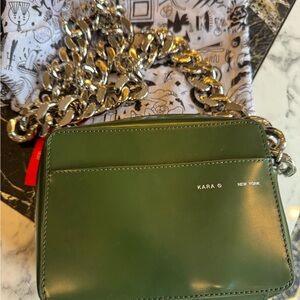 Kara Green Crossbody Bag